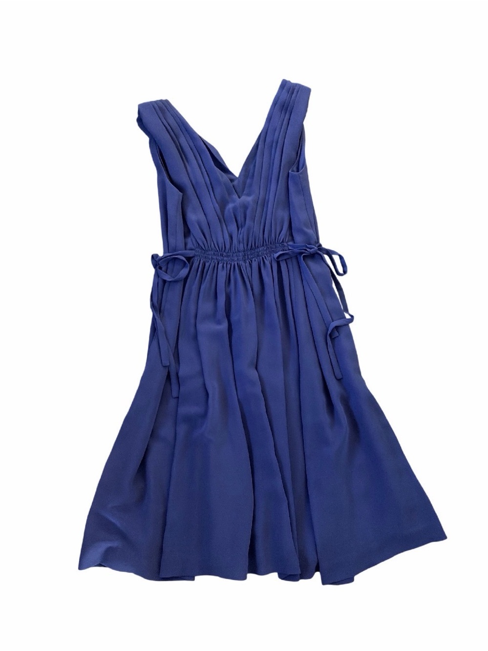 HD in Paris Royal Blue V-Neck Sleeveless Midi Dress